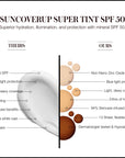 rms SunCoverup Super Tint Broad Spectrum SPF 50