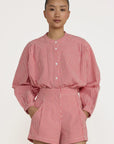 LAUDE the Label Francoise Top - Poppy Gingham