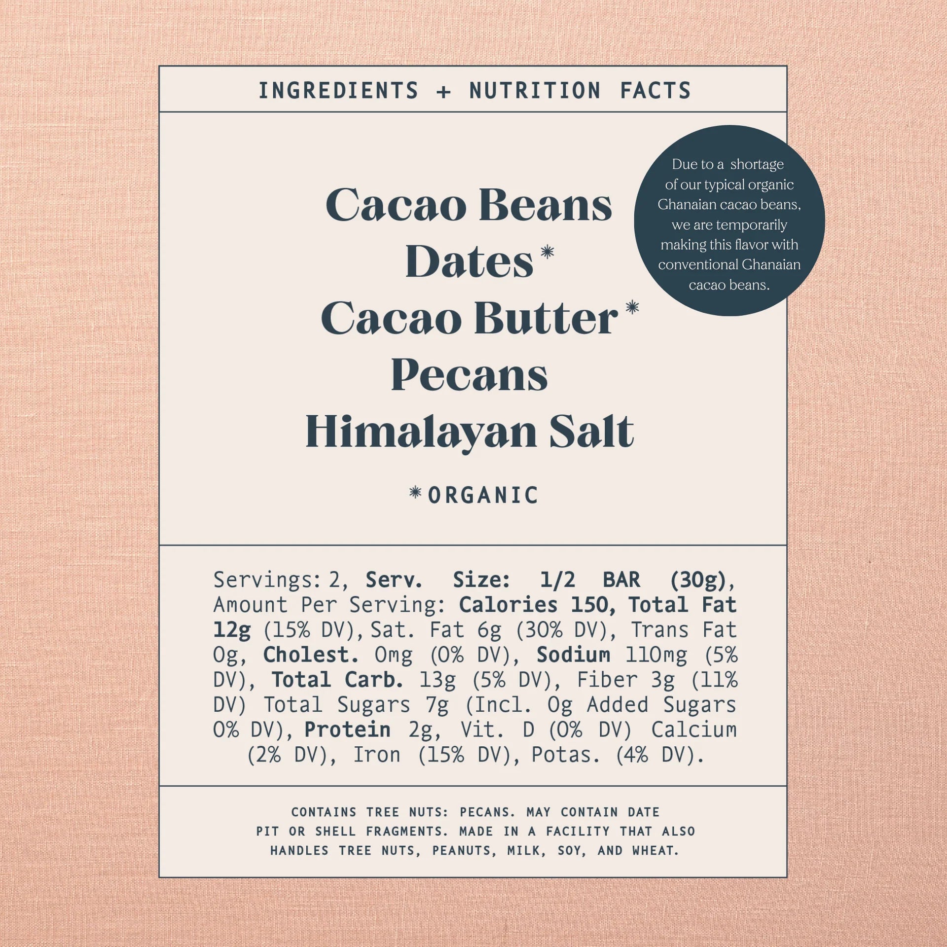 Spring and Mulberry Pecan Date Chocolate Bar