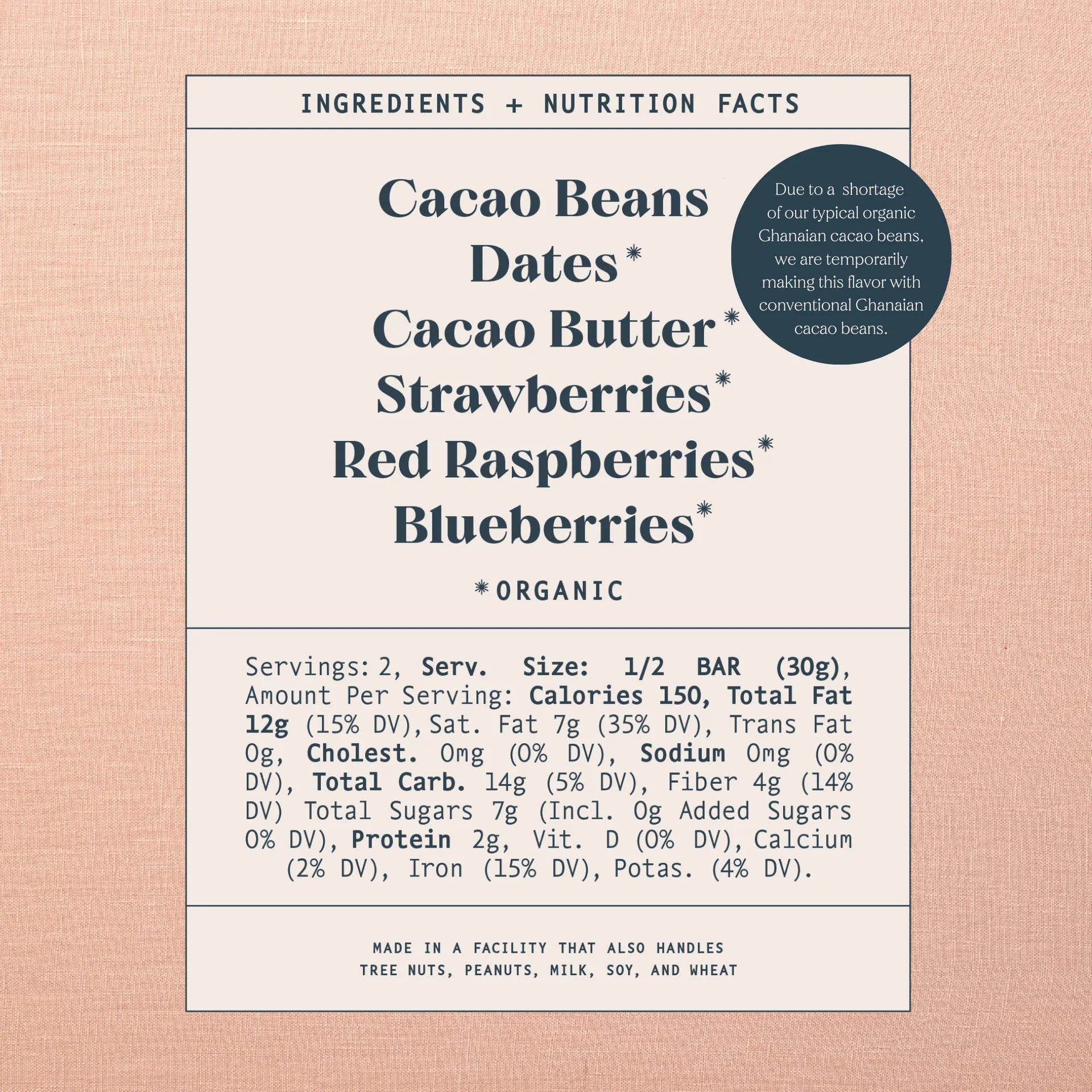 Spring and Mulberry Mixed Berry Chocolate Bar