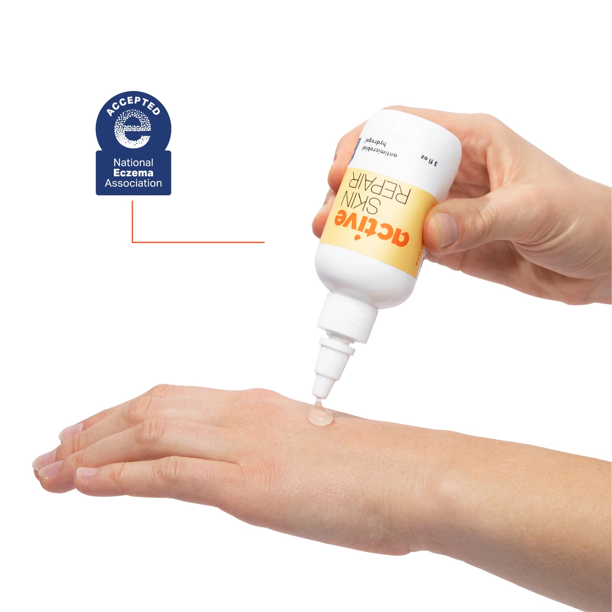 Active Skin Repair Antimicrobial Hydrogel