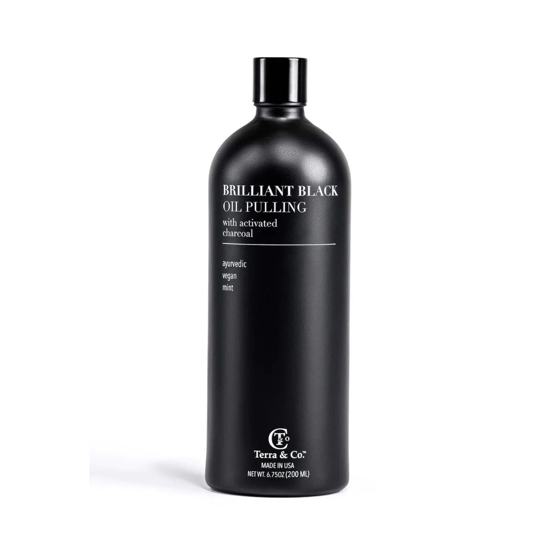 Terra And Co. Brilliant Black Oil Pulling