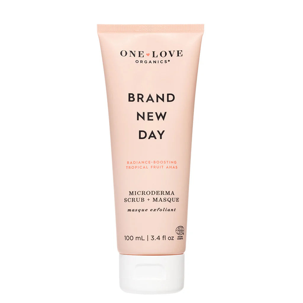 One Love Organics Brand New Day Microderma Scrub + Masque