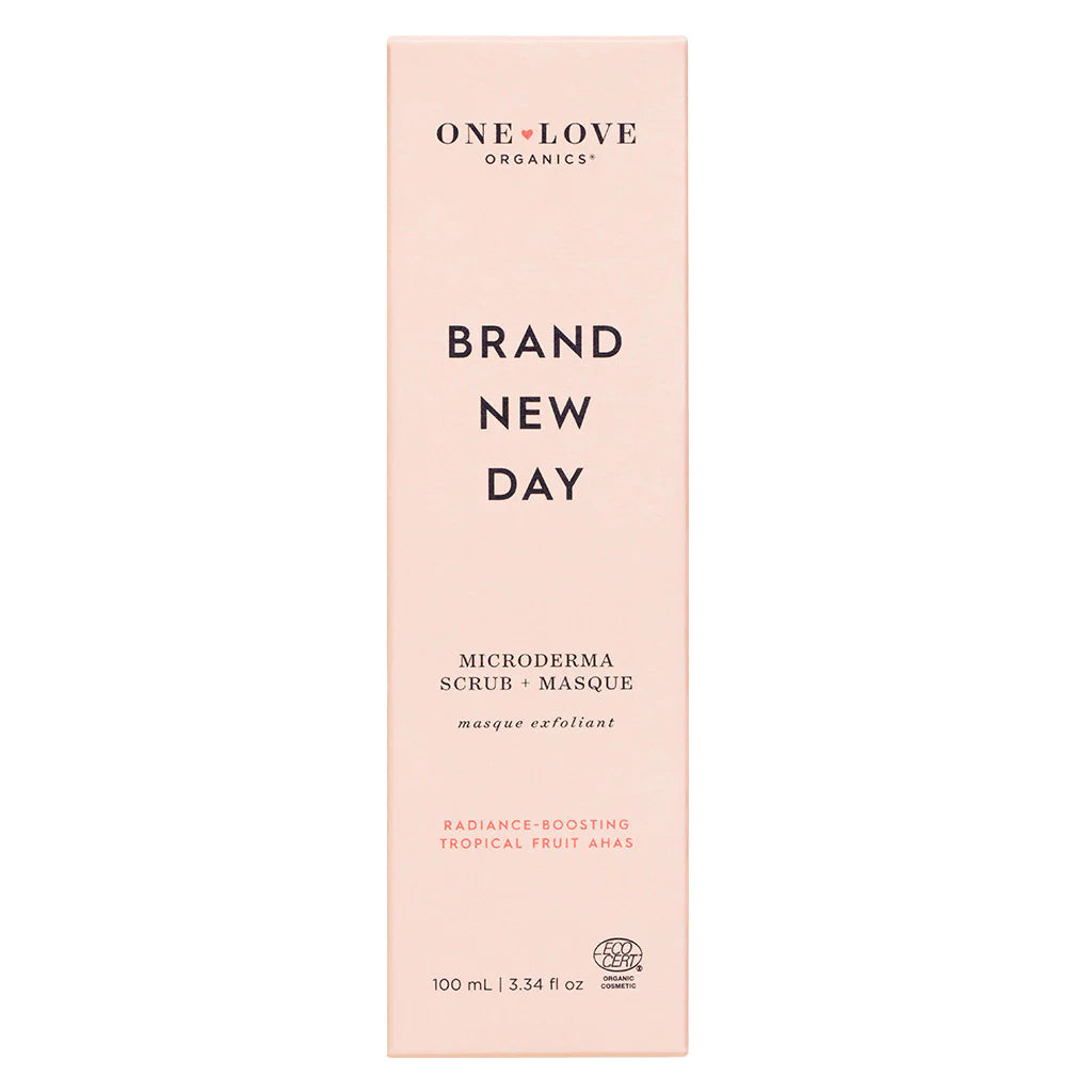 One Love Organics Brand New Day Microderma Scrub + Masque