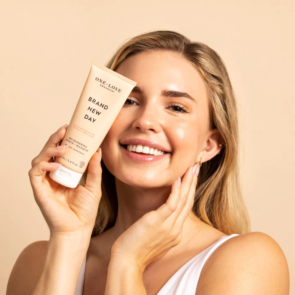 One Love Organics Brand New Day Microderma Scrub + Masque