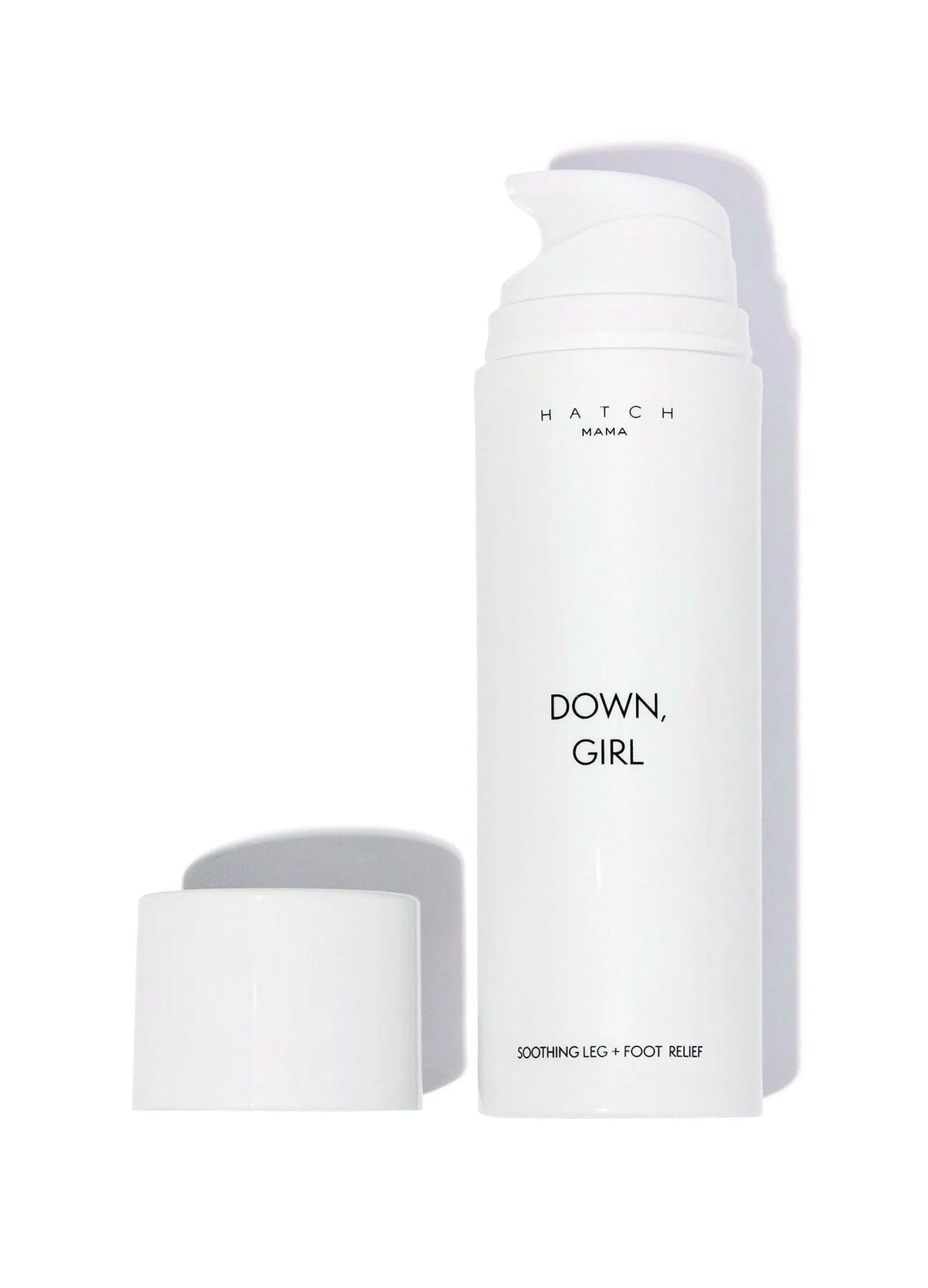 Hatch Down, Girl Soothing Leg + Foot Relief