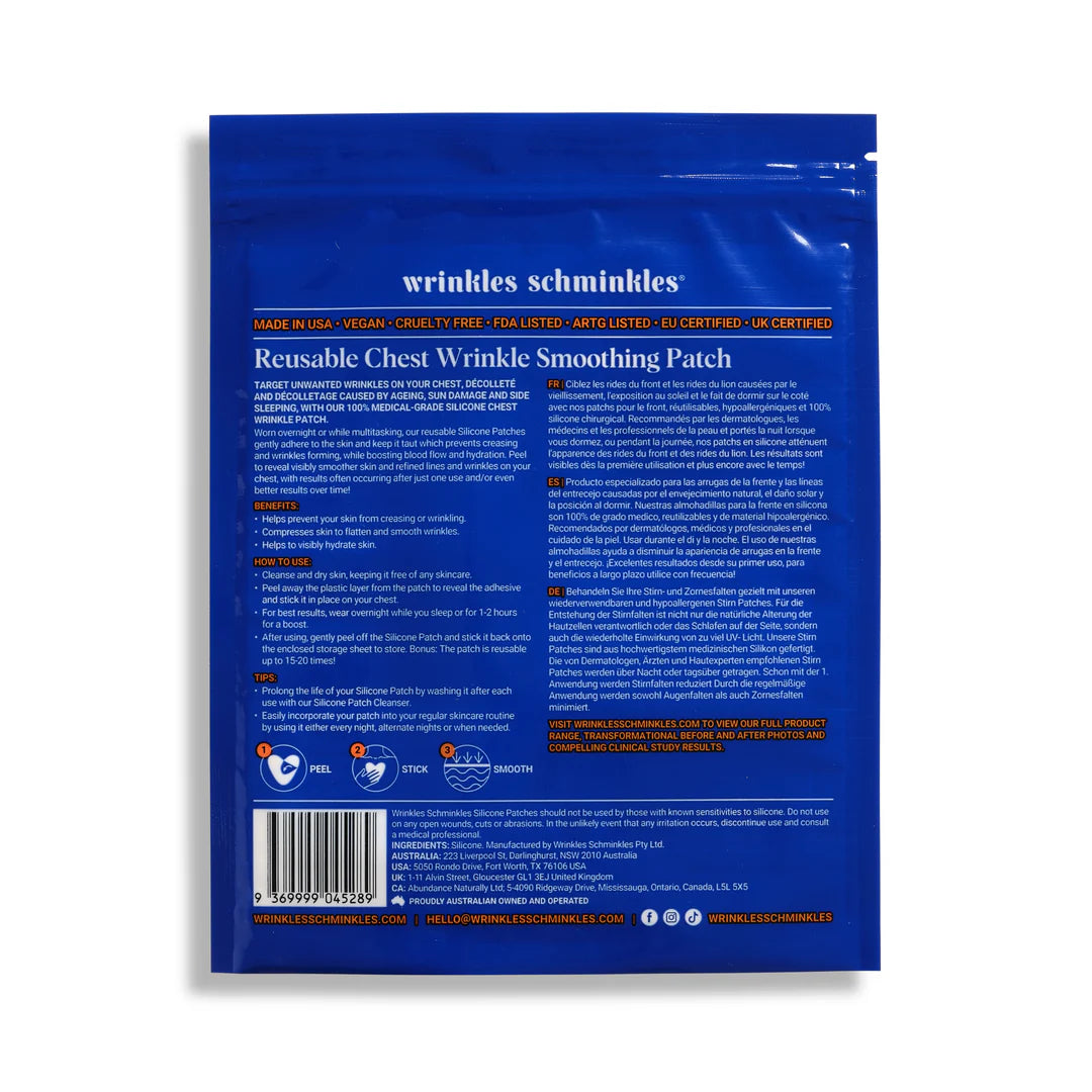Wrinkles Schminkles Chest Wrinkle Patch
