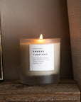 Slow North Embers + Leather Candle