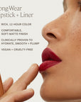 ILIA Mini Lip Sketch Duo - Lipstick + Lip Liner Gift Set