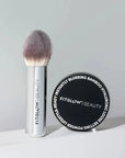 Fitglow Beauty Bamboo Hyaluronic Loose Setting Powder + Brush Duo