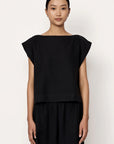 Laude the Label Everyday Top - Black Cotton