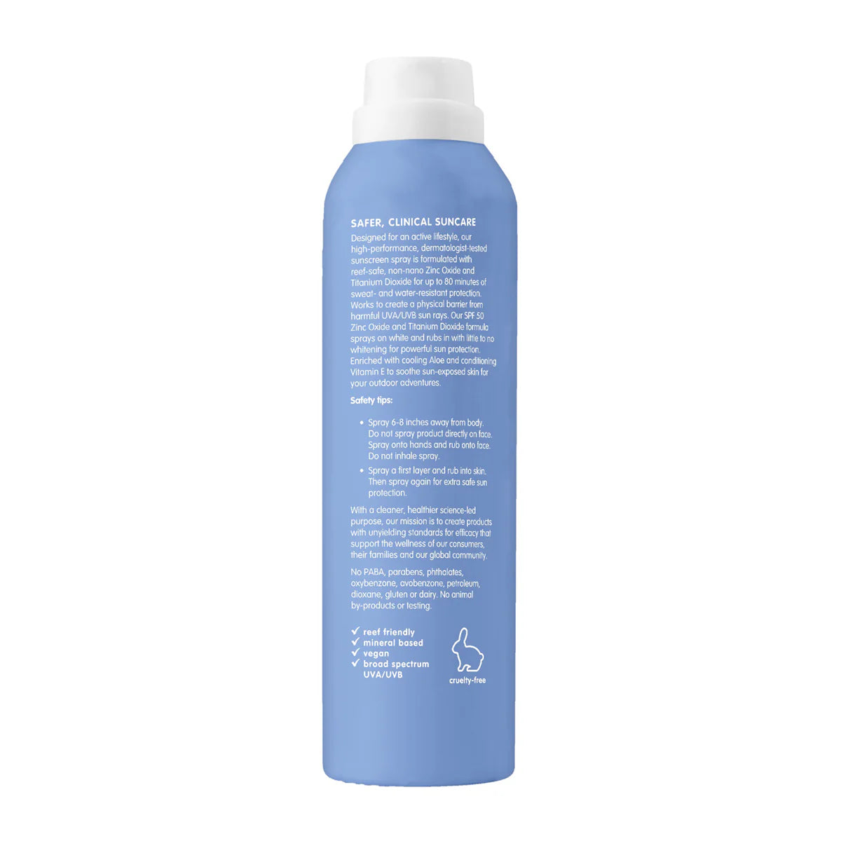 Thinksport All Sheer Mineral Sunscreen Spray SPF 50