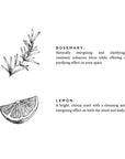 Slow North Rosemary + Lemon Candle