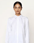 Laude the Label Museo Button Up - White Poplin