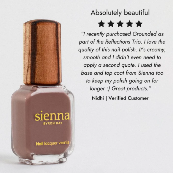 Sienna Byron Bay Nail Polish - Grounded