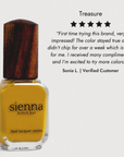 Sienna Byron Bay Nail Polish - Treasure