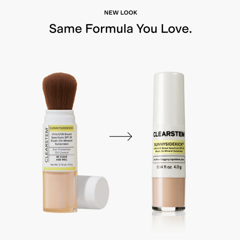 Clearstem SUNNYSIDEKICK™ - Brush-On Mineral Sunscreen (SPF 30)