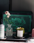 Flamingo Estate Jasmine Damask Rose Bathroom Set