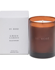 St. Rose Green Garden Candle