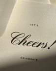 Jaymes Paper Cheers Greeting Card