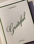 Jaymes Paper Incredibly Grateful For You Greeting Card