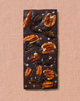 Spring and Mulberry Pecan Date Chocolate Bar