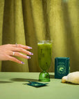 Wooden Spoon Herbs Mushroom Vanilla Matcha Latte