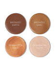 Fitglow Multi-Use Ceramide Cream Lip + Cheek Palette - Healthy Bronzed Glow