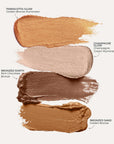 Fitglow Multi-Use Ceramide Cream Lip + Cheek Palette - Healthy Bronzed Glow