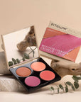 Fitglow Multi-Use Ceramide Cream Lip + Cheek Palette - Freshly Picked
