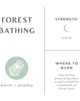 Slow North Forest Bathing Candle - 8oz