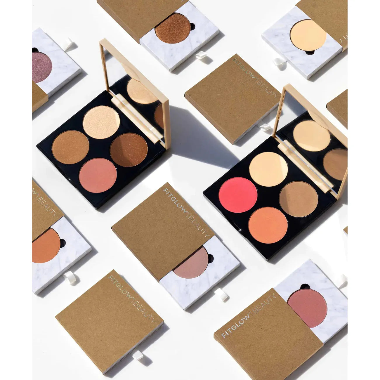Fitglow Beauty Multi-Use Pressed Shadow + Blush Color
