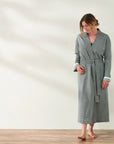 Coyuchi Mediterranean Organic Modern Robe