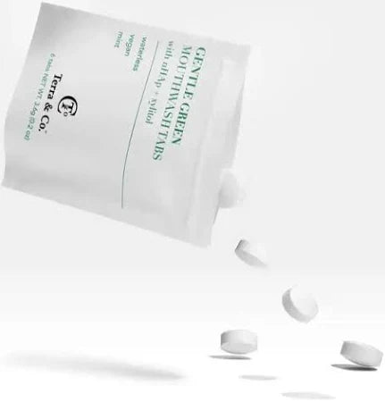 Terra & Co. Gentle Green Mouthwash Tabs