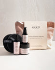 Mukti Calming Essentials Collection + FREE Bamboo Cleansing Mitt Duo