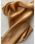 Plant Dyed Silk Scarf Acacia Bark