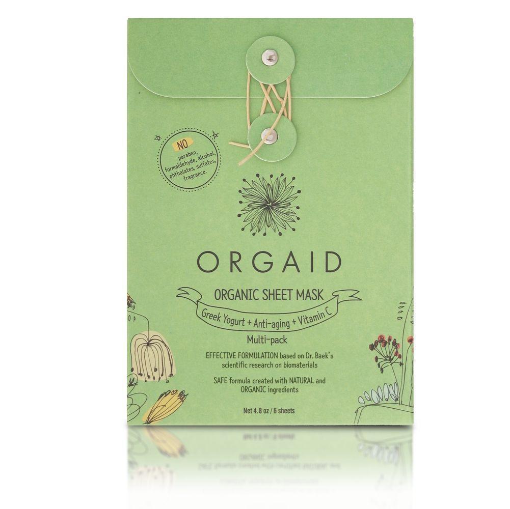 Orgaid Organic Sheet Mask - Multi Pack