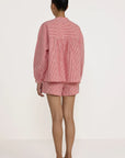 LAUDE the Label Francoise Top - Poppy Gingham