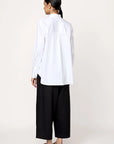 Laude the Label Museo Button Up - White Poplin