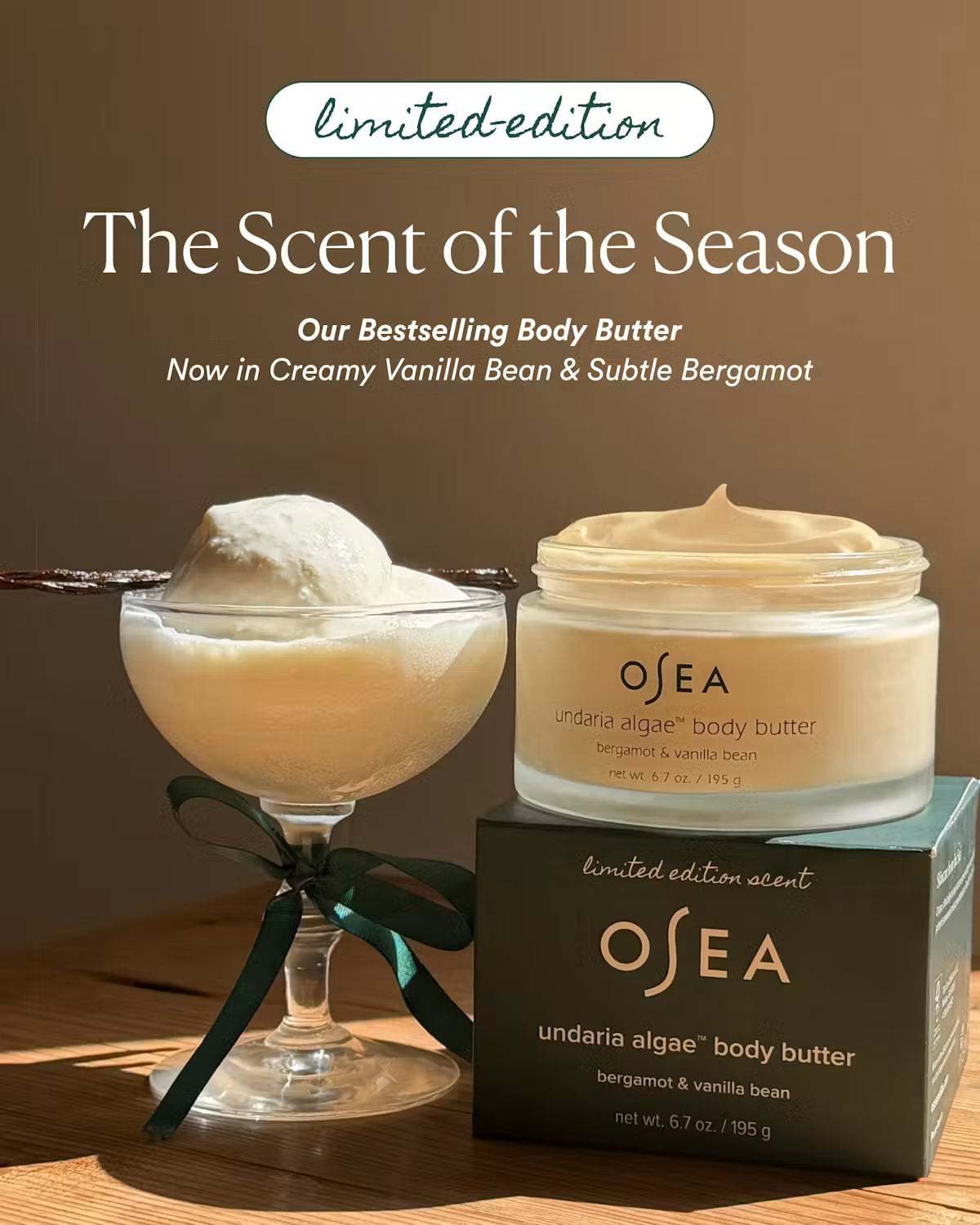 OSEA Undaria Algae™ Body Butter Bergamot &amp; Vanilla Bean