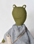 Woolgrass Farm Fern the Frog - Breezy Striped Day Dress
