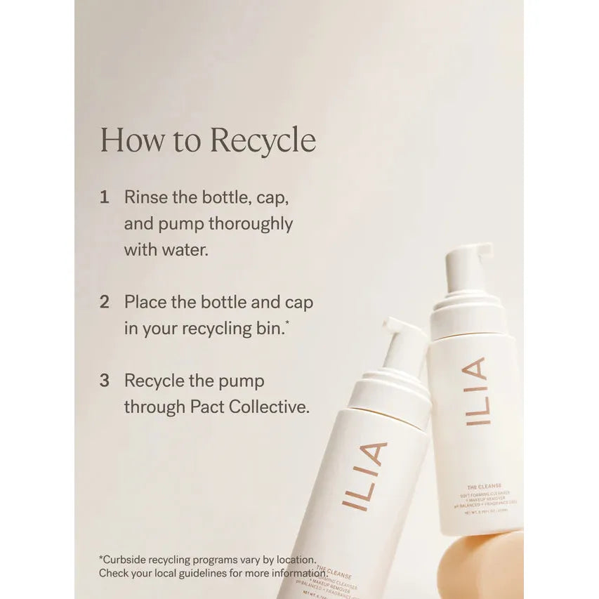 ILIA Beauty The Cleanse Soft Foaming Cleanser