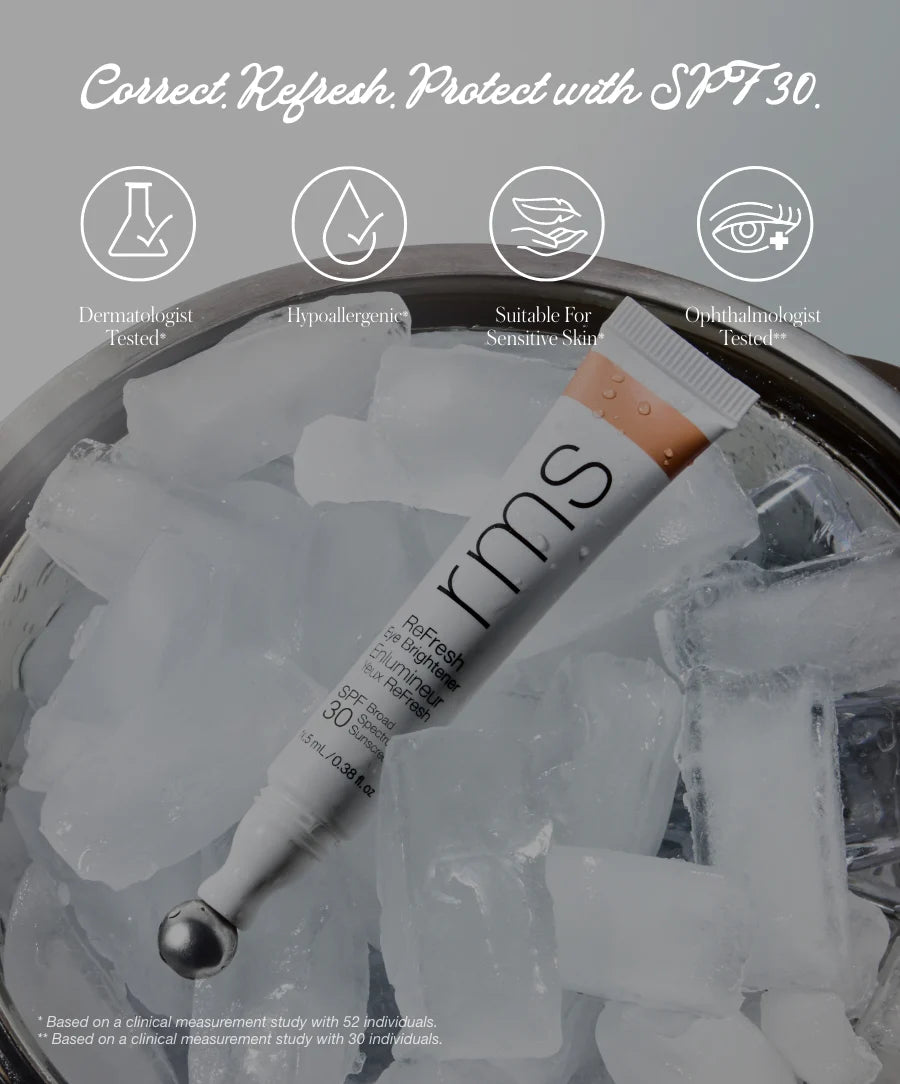 rms Beauty ReFresh Eye Brightener Broad Spectrum SPF 30 + Correcting Tint