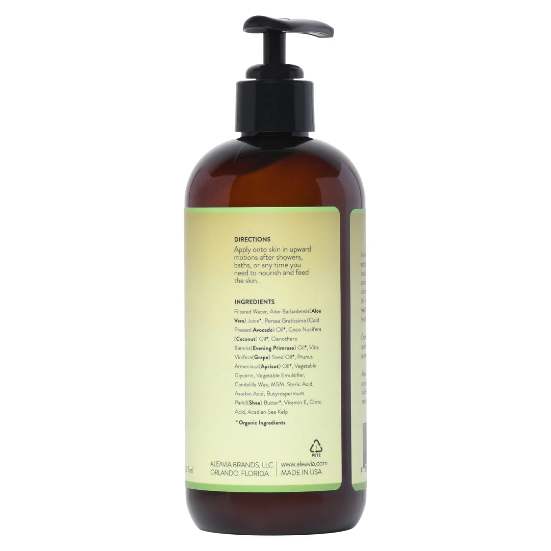 Aleavia Unscented Prebiotic Body Lotion