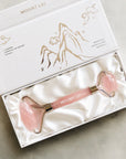 Mount Lai De-Puffing Rose Quartz Facial Roller
