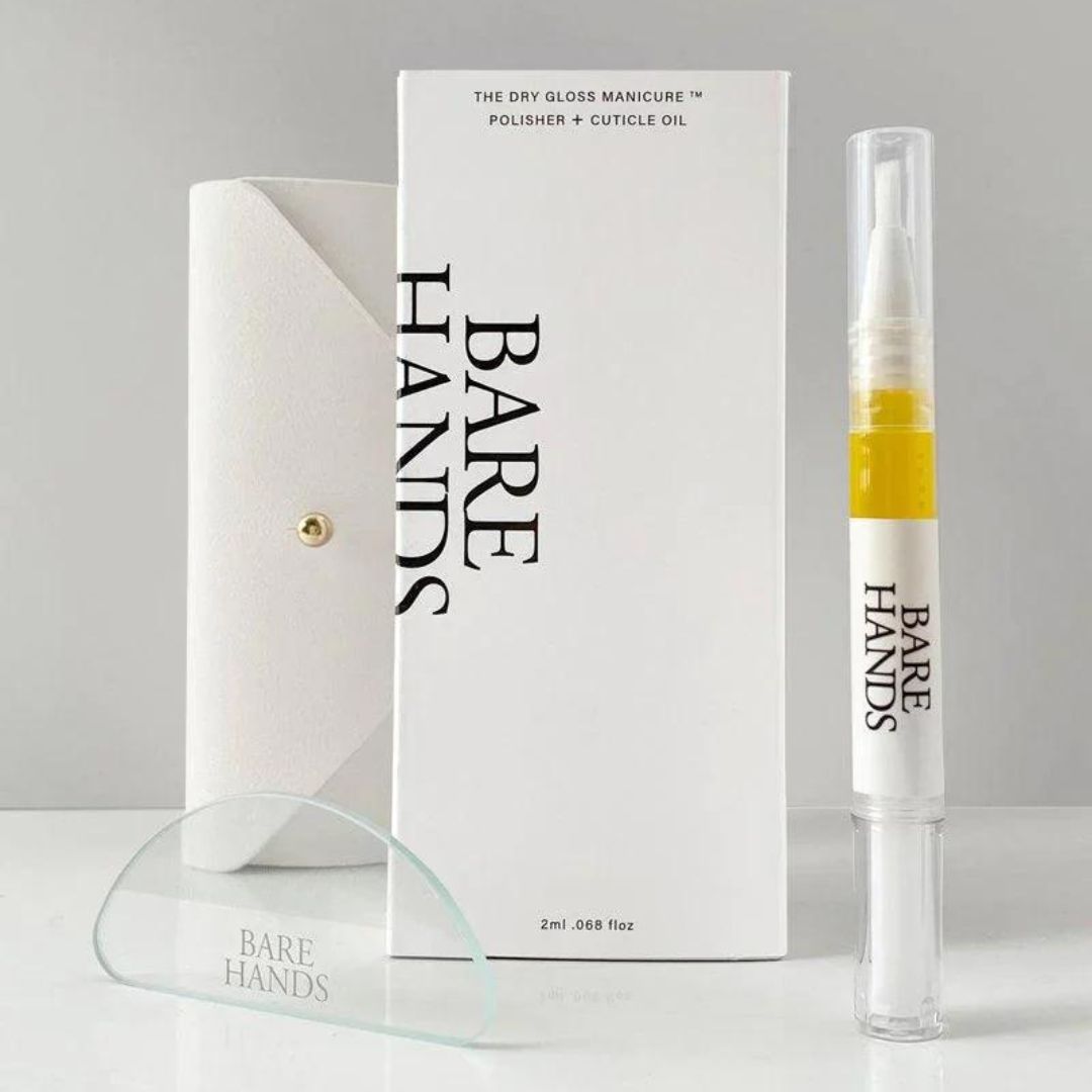 Bare Hands The Dry Gloss Manicure Polisher + Cuticle Oil