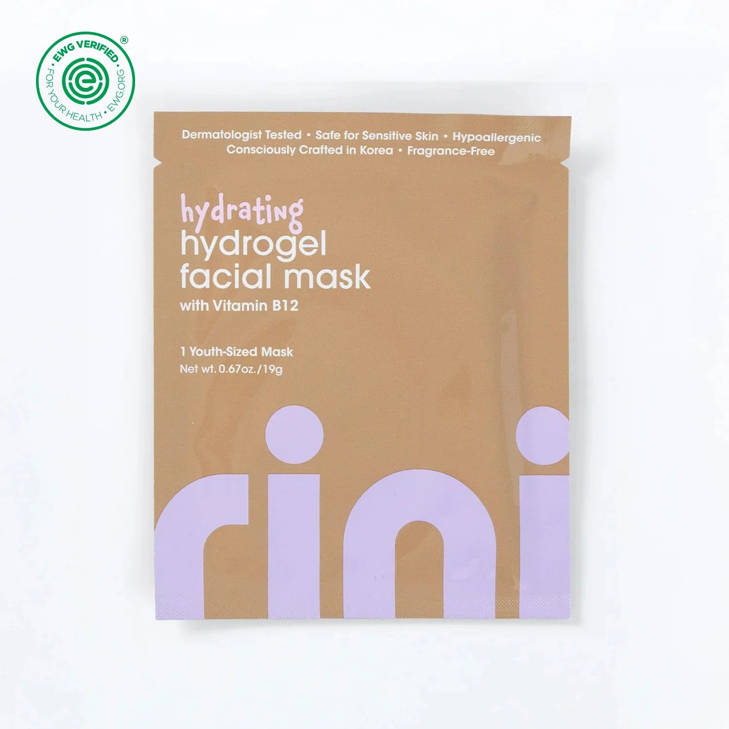 rini Hydrating Hydrogel Facial Mask