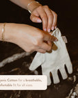 Paume Organic Cotton Overnight Gloves