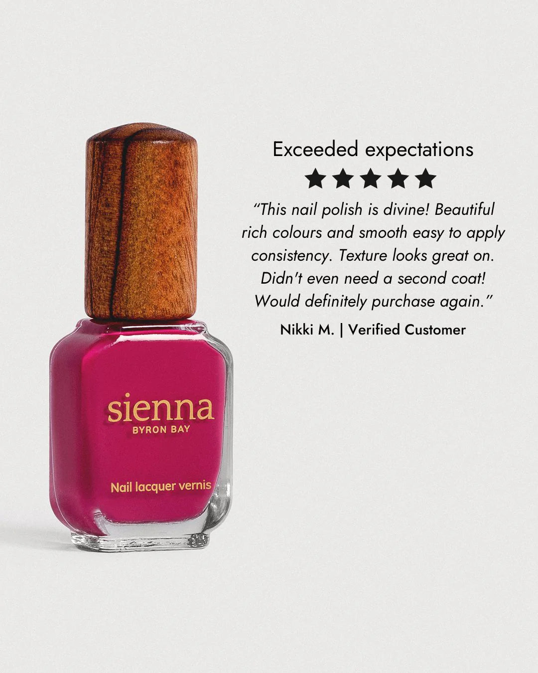 Sienna Byron Bay Nail Polish - Goddess