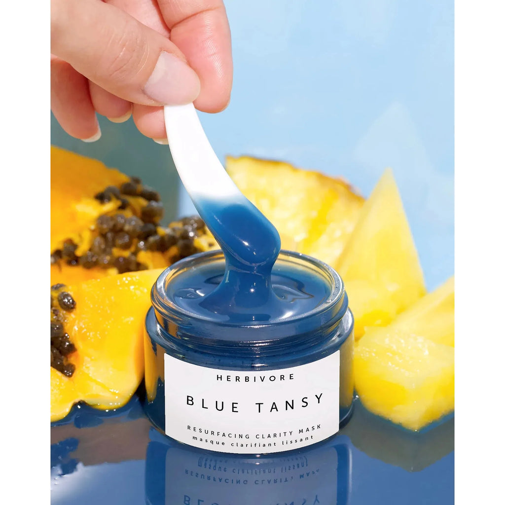 Herbivore Blue Tansy Invisible Pores Resurfacing Clarity Mask